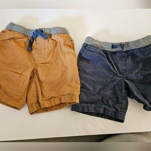 Carter's Brown And Blue Shorts